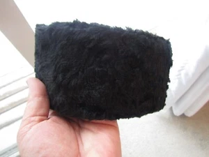 Early turn of the century ,black beaver hat all hand sewn,pill style - Picture 1 of 3