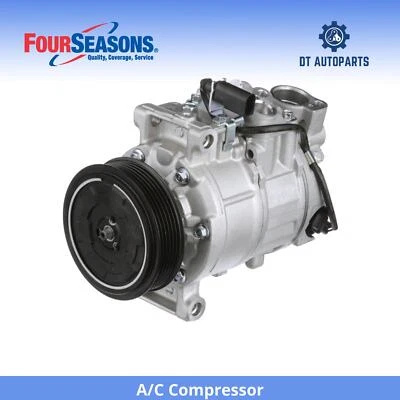 Compresor de aire acondicionado para Audi A5 2010-2016 4 estaciones 2011 2012 2013 2014 2015 Foto 1 de 4