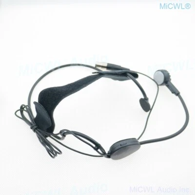 Pro Cardioid Dynamic Headset Microphone for Shure Wireless TA4F Connector ME3 - Image 1 of 4