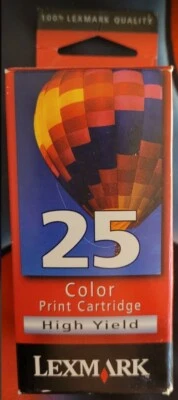 Lexmark 25 Tri-Color Ink Cartridge High Yield 15M0125 - Image 1 of 4