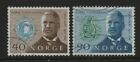 Norway Stamps 1969 Sg 629-630 Centenary Of  Professor Johan Hjort Fine Used