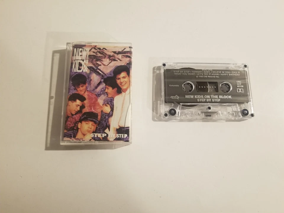 New Kids On The Block - Step By Step - Cassette Tape - Image 1 of 1