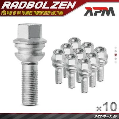 10x Radbolzen Radschraube für Audi Q7 VW Touareg Transporter T5 Multivan Porsche - Bild 1 von 4