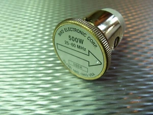 Bird 43 Thruline WattMeter Element 500W 500A 25-60MHz - Zdjęcie 1 z 1