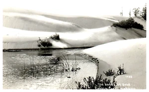 1950s RPPC "The Beauty of Sand" Oregon Coast Highway Landscape Photographic Art - Picture 1 of 2