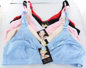 wholesale NEW Ladies mommy NO PADDING bras... lot of 2 pcs BRASSIERE - Picture 1 of 4