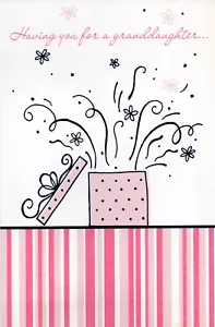 Tarjeta de CUMPLEAÑOS AMOROSA PARA NIETA, regalo rosa de American Greetings + ✉ - Imagen 1 de 4