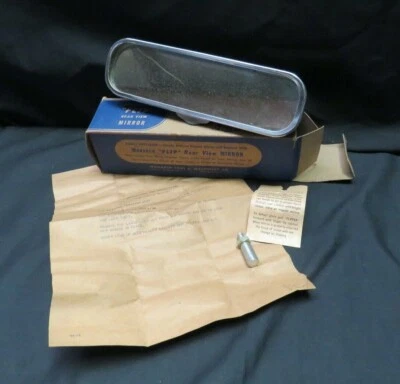 Espejo retrovisor abatible vintage Ford/Mercury Monarch con caja original e instrucciones Foto 1 de 4