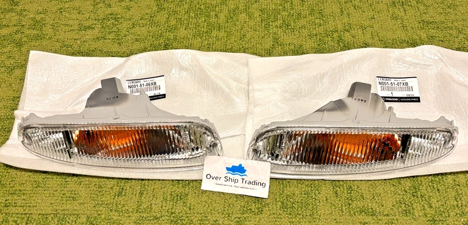 Mazda Genuine Miata MX-5 Roadster NA 90-97 Front Turn Signal Light Lamp Pair OEM Foto 1 de 4