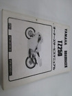 YAMAHA Genuine Used Motorcycle Service Manual TZ250 with Diagram 2641