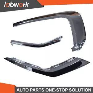 Labwork Front Bumper 3pcs Rh Side Trim Set For 2016-2020 Mitsubishi Outlander - Bild 1 von 13