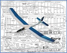 Model Airplane Plans (RC): Great Planes SPIRIT 2M (78") Sailplane/Glider