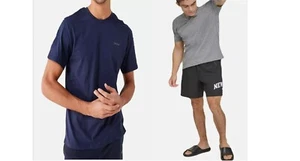 DKNY Mens T Shirt Tee Top Cotton Short Sleeve 2 colours multiple sizes - Picture 1 of 15