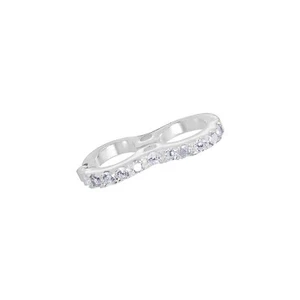 Acortador de perlas cz de plata esterlina de 2 hilos potenciador de empuje plegable #99702 - Imagen 1 de 2
