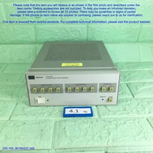 Agilent 11713A, driver interruttore attenuatore, come foto sn:2514, DHLtoUS. - Foto 1 di 12