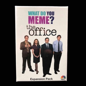New/Sealed NBC's The Office What do You Meme? Card Game Expansion Pack Jim & Pam
