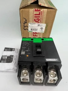 Square D QDP32100TM 100 Amp 3 Pole Circuit Breaker PowerPact 240V 100A — NEW - Picture 1 of 12