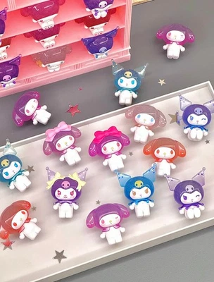 💡 TOP TOY x My Melody & Kuromi Ramune-Style One Blind Bag - 3 mini figuras Foto 1 de 4