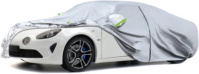 Copriauto Adatto per Alpine A110 2017-2025, Nera Copertura Completa per Garage I - Immagine 1 di 4