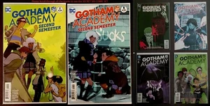 9 lot Gotham Academy + 2nd Semester #8,9, 1 to3, GOTHAM #1 + SECRET SIX 3 books - Picture 1 of 7