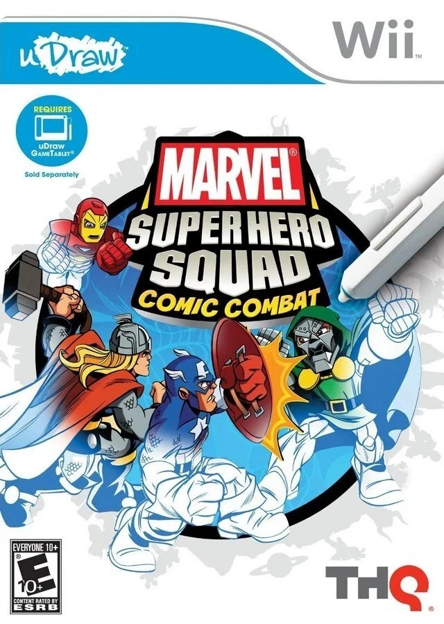 Marvel Super Hero Squad: Comic Combat - com Manual, Novo Na Caixa (Nintendo Wii, 2011) - Imagem 1 de 1