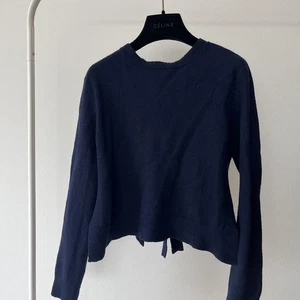 CELINE Back ribbon sweater Phoebe F/S from Japan - Picture 1 of 5