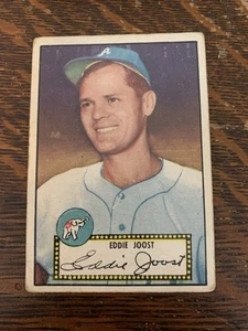 1952 Topps, #45 Eddie Joost (b/b), Philadelphia Athletics ~ VG-VG+ (creases) - Picture 1 of 2