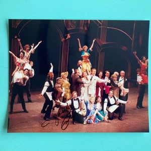 Harry Groener Jane Connell Michele Pawk Signed Photo 10X8 Broadway Crazy for You - Picture 1 of 3