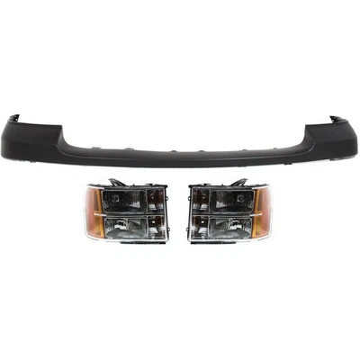 Headlight Kit For 2007-2013 GMC Sierra 1500 Driver and Passenger Side Clear Lens - Image 1 of 4