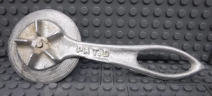 Vintage Aluminium Gebäck Rad Tortenboden Rand Crimper Trimmer Rad Schneider - Bild 1 von 6