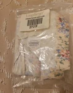 Longaberger Row Your Boat Basket Liner Spring Floral Fabric #20712138 - Picture 1 of 3