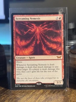 Screaming Nemesis Duskmourn Magic mtg NM-Mint, English x1 - Image 1 of 2