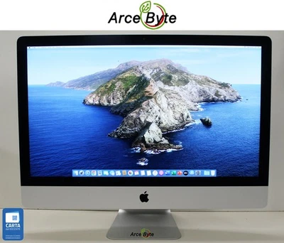 APPLE IMAC 27" 2014 CORE i5 3,5Ghz RAM 16GB 1 TB FUSION BIG SUR LESIONE DISPLAY - Immagine 1 di 4