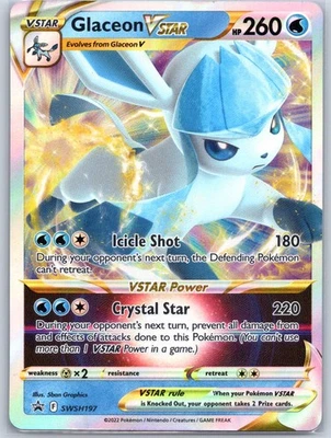 Glaceon VSTAR - SWSH197 Near Mint SWSH: Sword & Shield Promo Cards Pokemon Shipn - Image 1 of 2
