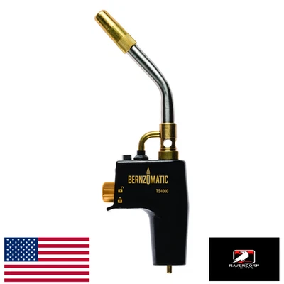Antorcha de arranque de gatillo Bernzomatic TS4000 361524 propano MAPP llama de remolino de gas Foto 1 de 4