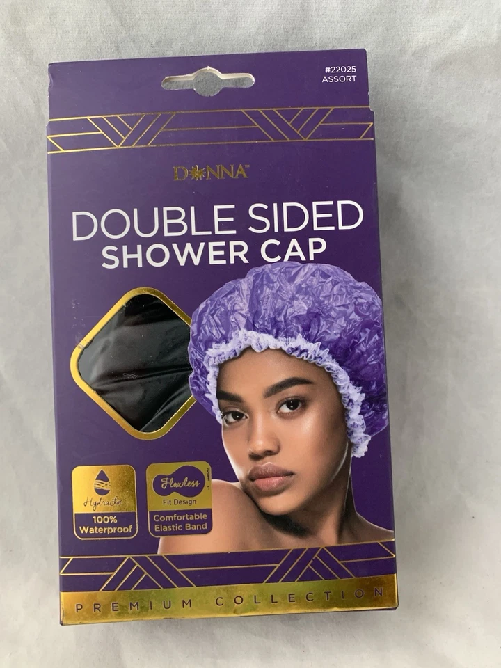 Donna Double Sided Shower Cap Premium Collection