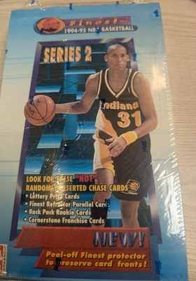 Caja de pasatiempos de baloncesto Topps Finest Series 2 1994-95 Foto 1 de 2