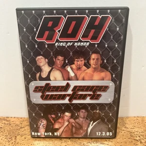 Ring Of Honor Wrestling - Steel Cage Warfare- (DVD, 2005) ROH, Tested, - Foto 1 di 8