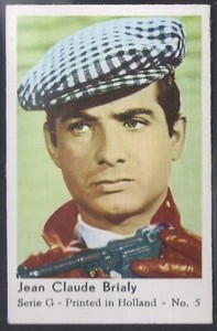 DANDY GUM-FILM & ENTERTAINMENT STARS 1968-#05- JEAN CLAUDE BRIALY