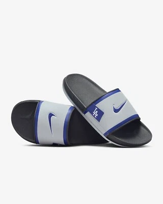DS Nike Offcourt Slide (Los Angeles Dodgers) Gris/Azul FN3360-001 Hombre’s Talla 15 Foto 1 de 4