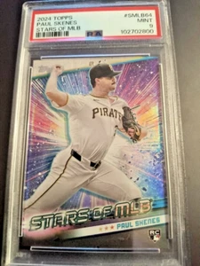 Paul Skenes 2024 Topps Stars Of MLB - #SMLB64 PSA 9 (POP 10) - Picture 1 of 2