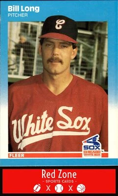 1987 Fleer Update - #U-66 Bill Long EX+. - Image 1 of 2