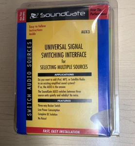 SoundGate Signal Switching Input Interface AUX3 NEU in OVP!!!! - Bild 1 von 4