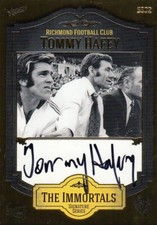 Richmond Hall Of Fame&Immortals Card Album Set Signature Card SS2 Tommy Hafey
