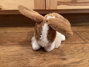 10” Ty Silk Cotton Bramble Brown Rabbit Plush Bunny 2005 Easter Toy HTF - Picture 1 of 6