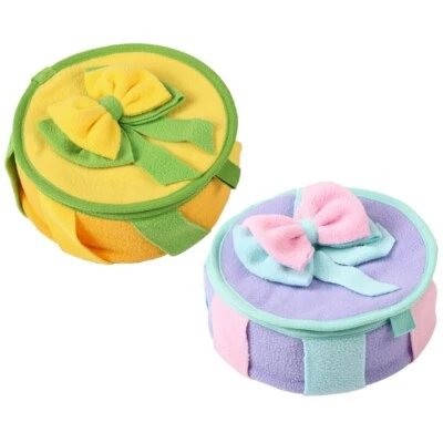 Soft Fleece Sniffing Puzzle Pad Treat Mat Dog Slow Feeding Training Snuffle Mat - Image 1 of 4