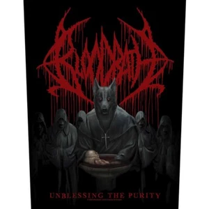 BLOODBATH UNBLESSING THE PURITY OFFICIALLY LICENSED PRINTED BACK PATCH - Imagen 1 de 4