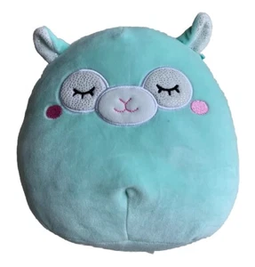 Squishmallow Miley Sleeping Llama Teal 10 inch - Picture 1 of 6
