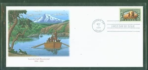 First Day Cover, Postal Commemorative Society 2004, Lewis and Clark, 3854 - Picture 1 of 1
