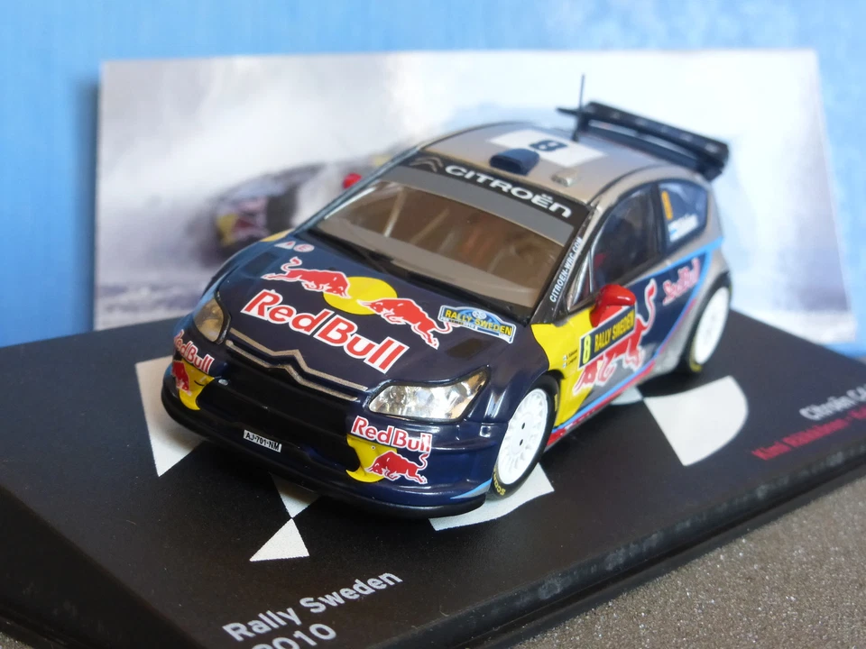 Citroen C4 WRC #8 Svezia Rally 2010 Raikkonen Lindstrom 1/43 ixo altaya Bull - Immagine 1 di 1